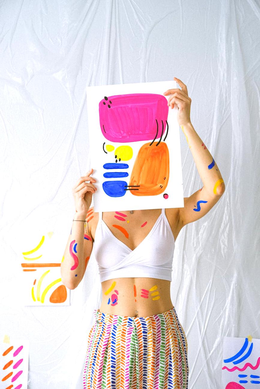 Art workshop in progress